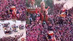 Lalbaugcha Raja Visarjan 2024: अरे ही शान कोणाची... लालबागचा राजाची! गिरगाव चौपाटीवर मुंगी शिरायलाही जागा नाही