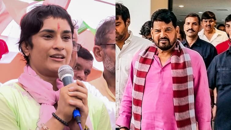 Vinesh Phogat reaction on Brij Bhushan Sharan Singh political power 'बृजभूषण सिंह इसलिए टिका है, क्योंकि...', बोलीं विनेश फोगाट