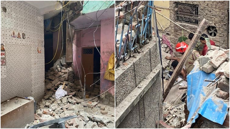 Delhi House Collapse in Karol Bagh Several Feared Trapped Under Debris Rescue Operation On Several Injured After House Collapses In Delhi's Karol Bagh, CM-Designate Atishi Orders Inquiry