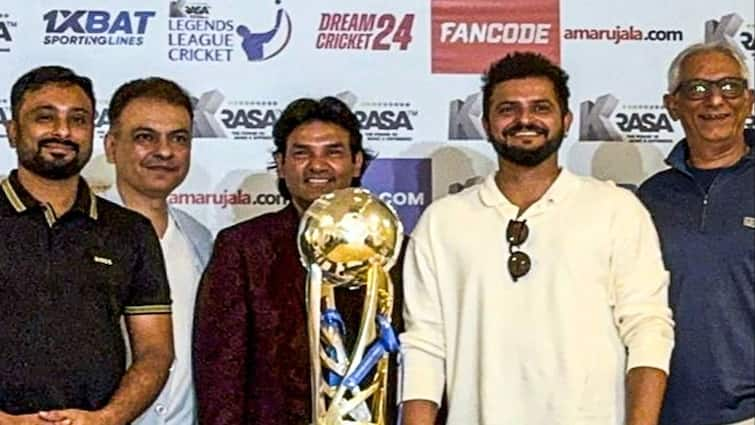 Legends League Cricket LLC 2024 Captains Of All 6 Teams Revealed Gujarat Giants Konark Suryas Odisha Manipal Tigers India Capitals Southern Superstars Urbanrisers Hyderabad Legends League Cricket (LLC) 2024: Captains Of All 6 Teams Revealed