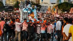 गणपति बप्पा मोरया के जयकारों से गूंज उठा आसमान, मुंबई में 19 हजार से ज्यादा प्रतिमाओं का विसर्जन