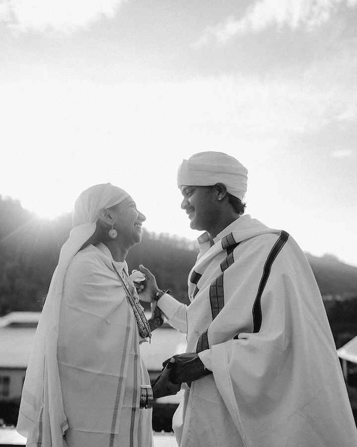 Taking to Instagram, Vineeth shared a bunch of photos from the wedding on Instagram.