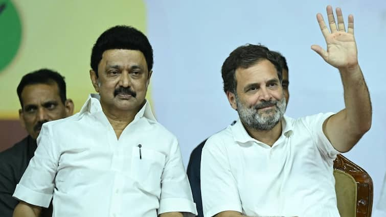 tamilnadu cm mk stalin urge central government strong protection for Rahul gandhi as death threat from shivsena MLA ”பாட்டி கதிதான் உங்களுக்கும்” : ராகுல் காந்திக்கு மிரட்டல்! பாதுகாப்பை உறுதி செய்யுங்க..  கொந்தளித்த முதல்வர் ஸ்டாலின்