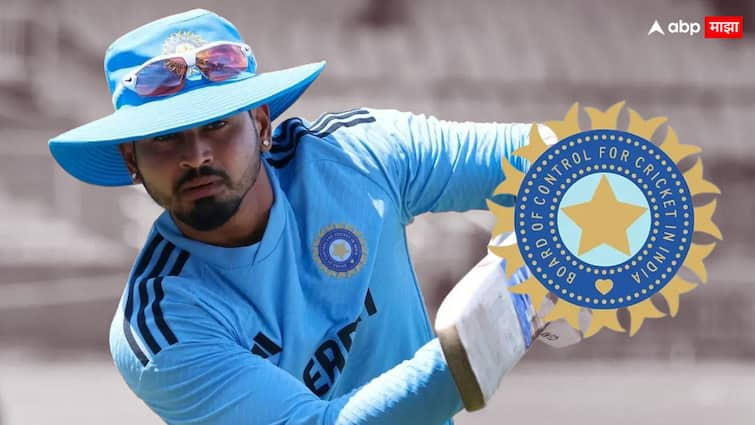 BCCI Official Rules Out Possibility Of Shreyas Iyer Return In Test Team Cricket News Marathi Shreyas Iyer : श्रेयस अय्यरसाठी टीम इंडियाचे दरवाजे बंद? BCCIकडून आला आदेश