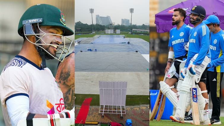 India vs Bangladesh 1st Chennai Test Weather forecast and Updates for all five days IND vs BAN IND vs BAN 1st Test Weather Updates: भारत-बांग्लादेश के पहले टेस्ट पर बारिश का साया? जानें पाचों दिन कैसा रहेगा मौसम का हाल