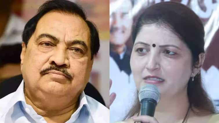 Eknath Khadse Slams Rupali Chakankar after criticizing Rohini Khadse Jalgaon Maharashtra Politics Marathi News दुसऱ्याच्या घरात डोकावून पाहू नये, एकनाथ खडसेंचा खोचक टोला, आता रुपाली चाकणकरांचंही चोख प्रत्युत्तर; म्हणाल्या...