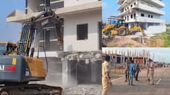 ఐదంతస్తుల భవనం కూల్చేశారు - మంచిర్యాల జిల్లాలో 'హైడ్రా' ఎఫెక్ట్