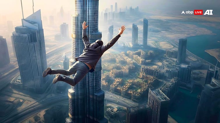 Burj Khalifa Facts If you jump from Burj Khalifa in how many seconds will you reach the bottom बुर्ज खलीफा से नीचे कूदने पर कितने सेकेंड में नीचे पहुंच जाएंगे आप, जान लीजिए जवाब