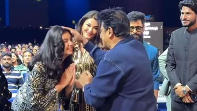 Aaradhya Wins Hearts As She Greets Actor Shiva Raj Kumar At SIIMA 2024; Fans Compliment Aishwarya Rai Bachchan: 'What An Upbringing'