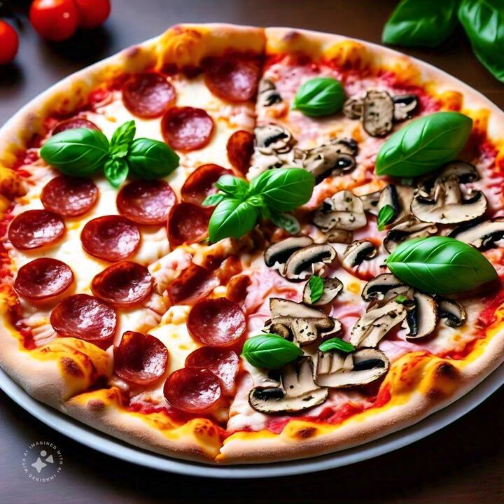 ਹੁਣ ਓਰੇਗਨੋ, ਚਾਰਡ ਮਸਾਲਾ, ਮਿਰਚ ਦੇ ਫਲੇਕਸ ਅਤੇ ਸਵਾਦ ਅਨੁਸਾਰ ਨਮਕ ਪਾਓ। ਹੁਣ ਇਸ ਨੂੰ ਓਵਨ ਜਾਂ ਮਾਈਕ੍ਰੋਵੇਵ 'ਚ 5 ਤੋਂ 6 ਮਿੰਟ ਤੱਕ ਬੇਕ ਕਰਨ ਲਈ ਰੱਖ ਦਿਓ। ਹੁਣ ਤੁਹਾਡਾ ਬ੍ਰੈੱਡ ਪੀਜ਼ਾ ਤਿਆਰ ਹੈ। ਤੁਸੀਂ ਚਾਹੋ ਤਾਂ ਇਸ 'ਤੇ ਪਨੀਰ ਵੀ ਪਾ ਸਕਦੇ ਹੋ।