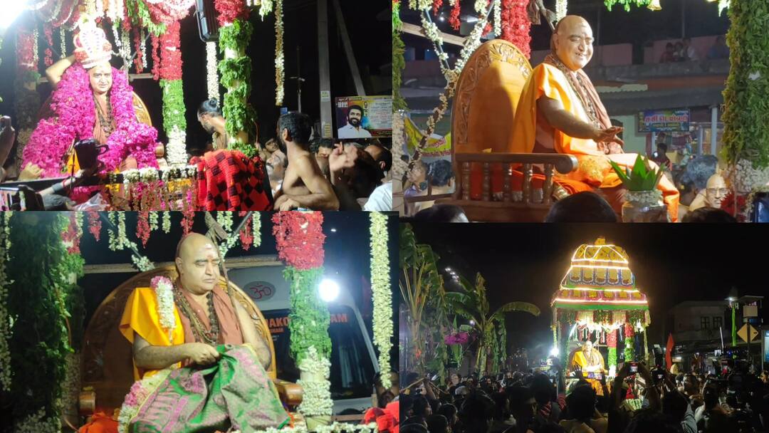 காஞ்சிபுரம் சங்கராச்சாரியார் விஸ்வரூப யாத்திரை.. களைகட்டிய காஞ்சி மாநகரம்... Kanchipuram Sankara mutt Shankaracharya sri Vijendra Saraswati swamigal Vishwaroopam Yatra tnn காஞ்சிபுரம் சங்கராச்சாரியார் விஸ்வரூப யாத்திரை.. களைகட்டிய காஞ்சி மாநகரம்...