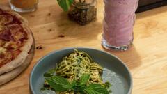 Corn Spinach Pasta: ஆரோக்கியமான பாஸ்தா; கீரை சேர்த்து செய்து அசத்துங்க! ரெசிபி!