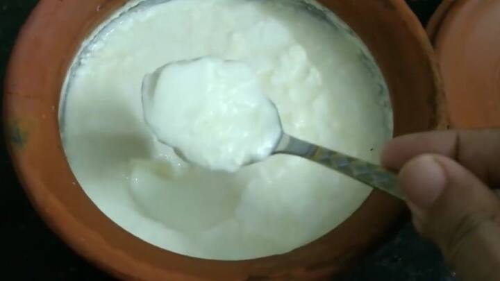மிதமான சூட்டில் தயிர் உறைய வைப்பது நல்லது. மண் பாத்திரத்தில் தயிர் தயாரிப்பது நல்லது. தயிர் தயாரிக்கும் ப்ராசஸில் அதை தொந்தரவு செய்ய கூடாது.அப்படியே விட்டுவிட வேண்டும்.