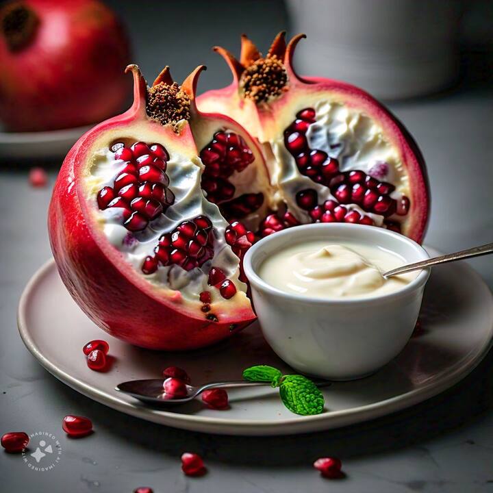 ਦਹੀਂ ਅਤੇ ਅਨਾਰ ਦੇ ਬੀਜ ਪੋਸ਼ਕ ਤੱਤਾਂ ਨਾਲ ਭਰਪੂਰ ਹੁੰਦੇ ਹਨ। ਦੋਵੇਂ ਸਰੀਰ ਲਈ ਬਹੁਤ ਫਾਇਦੇਮੰਦ ਹਨ। ਦਹੀਂ ਵਿੱਚ ਪ੍ਰੋਟੀਨ ਭਰਪੂਰ ਮਾਤਰਾ ਵਿੱਚ ਪਾਇਆ ਜਾਂਦਾ ਹੈ, ਜੋ ਸਰੀਰ ਦੇ ਐਨਰਜੀ ਲੈਵਲ ਨੂੰ ਬਰਕਰਾਰ ਰੱਖਦਾ ਹੈ। ਇਸ ਤੋਂ ਇਲਾਵਾ ਇਸ ਵਿਚ ਕੈਲਸ਼ੀਅਮ, ਰਿਬੋਫਲੇਵਿਨ, ਵਿਟਾਮਿਨ ਬੀ6 ਅਤੇ ਵਿਟਾਮਿਨ ਬੀ12 ਵਰਗੇ ਪੋਸ਼ਕ ਤੱਤ ਵੀ ਭਰਪੂਰ ਮਾਤਰਾ ਵਿਚ ਹੁੰਦੇ ਹਨ।