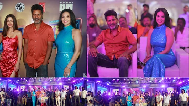 Petta Rap Movie Audio Launch :பிரபுதேவா சன்னி லியோன் வேதிகா, மைம் கோபி, நடிக்கும் 'பேட்ட ராப்' இசை வெளியீட்டு விழா புகைபடங்கள்!