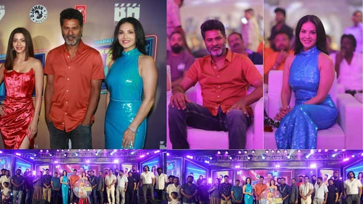 Petta Rap Movie Audio Launch :பிரபுதேவா சன்னி லியோன் வேதிகா,  மைம் கோபி, நடிக்கும் 'பேட்ட ராப்' இசை வெளியீட்டு விழா புகைபடங்கள்!