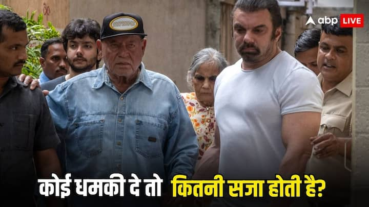 Punishment For Threatening Someone: सलमान खान के पिता सलीम खान को बीच रोड़ मिली धमकी. जानें अगर कोई आपके साथ ऐसा करता है तो उसे कितनी सजा हो सकती है.