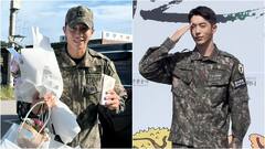 Twenty-Five Twenty-One Actor Nam Joo-hyuk Discharged From Military, Greeted By Fans With Gifts And Flowers