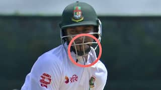 Shakib Al Hasan Biting String While Batting In Chennai Test IND vs BAN 2nd Day Latest Sports News