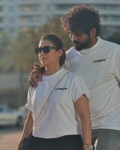 Nayanthara Vignesh Shivan : వైట్ టీ షర్ట్​లో కూడా హాట్​గా కనిపిస్తోన్న స్టార్ జంట.. వెకేషన్​లో ఎంజాయ్ చేస్తున్న నయనతార, విగ్నేశ్ శివన్