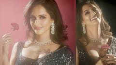 Jyothi Poorvaj : గులాబీ టచ్​ గురించి చెప్తోన్న జ్యోతి పూర్వజ్.. అందంగా నవ్వేస్తూ కవ్విస్తోందిగా