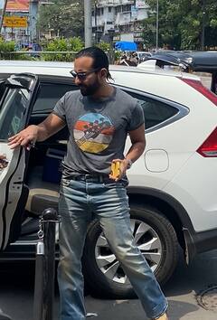 बेटी सारा अली खान के साथ स्टाइलिश लुक में लंच करने पहुंचे सैफ अली खान, यूजर्स बोले - ‘ये तो भाई लग रहे हैं’