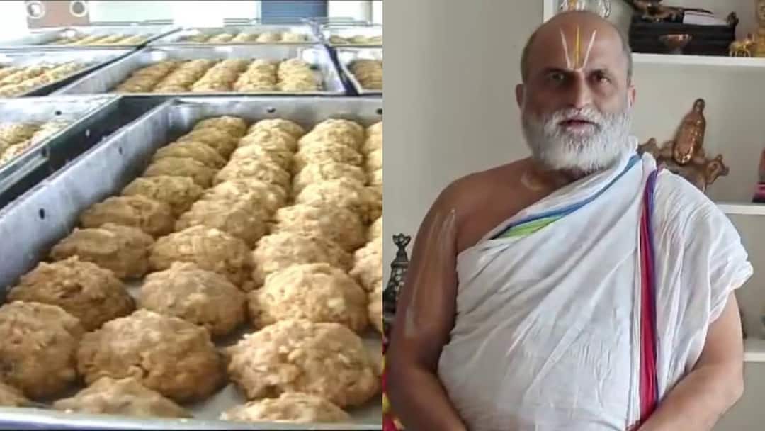 chilukuru balaji temple priest rangarajan reaction on tirumala laddu issue latest telugu news Rangarajan: తిరుమల లడ్డూ తయారీలో కల్తీ నెయ్యి - నమ్మలేని నిజమన్న చిలుకూరు ఆలయ ప్రధానార్చకుడు రంగరాజన్