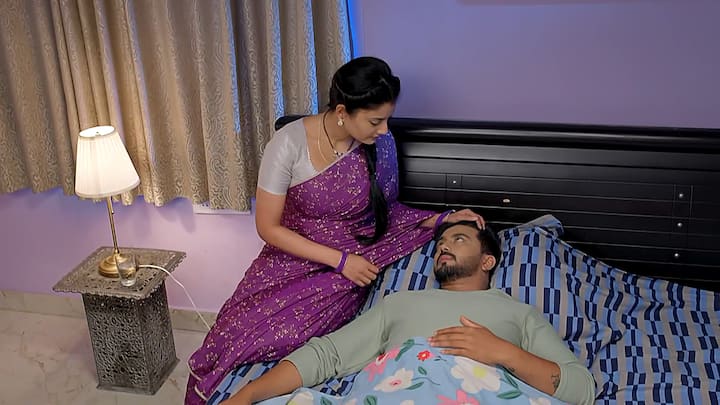 క్రిష్ ని రెస్ట్ తీసుకోమంటే..నువ్వు పక్కనే ఉండు అంటాడు. పక్కన ఉండాలా మనసులో ఉండాలా అని సెటైర్ వేస్తుంది సత్య.. కాసేపు సరదాగా మాట్లాడుకుంటారు