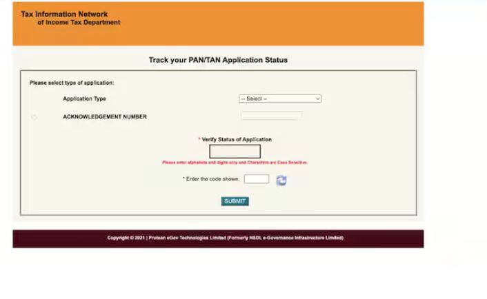 ਇਸਦੇ ਲਈ ਤੁਹਾਨੂੰ NSDL ਦੀ ਵੈੱਬਸਾਈਟ https://tin.tin.nsdl.com/pantan/StatusTrack.html 'ਤੇ ਜਾਣਾ ਹੋਵੇਗਾ। ਇਸ ਤੋਂ ਬਾਅਦ ਤੁਹਾਨੂੰ 'ਟ੍ਰੈਕ ਪੈਨ ਸਟੇਟਸ' 'ਤੇ ਕਲਿੱਕ ਕਰਨਾ ਹੋਵੇਗਾ।