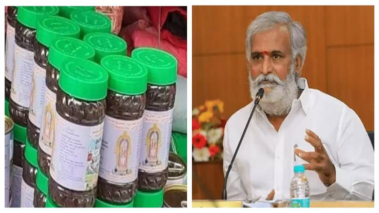 minister sekarbabu explain palani panjamirtham mixing cow cholesterol பழனி பஞ்சாமிர்தத்திலும் மாட்டுக்கொழுப்பு கலக்கப்பட்டதா? அமைச்சர் சேகர்பாபு பரபரப்பு விளக்கம்