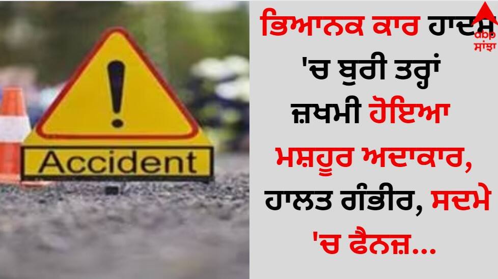 Praveen-dabas-injured-in-car-accident-admit-in-hospital-preeti-jhangiani-gave-health update details inside Car Accident: ਭਿਆਨਕ ਕਾਰ ਹਾਦਸੇ 'ਚ ਬੁਰੀ ਤਰ੍ਹਾਂ ਜ਼ਖਮੀ ਹੋਇਆ ਮਸ਼ਹੂਰ ਅਦਾਕਾਰ, ਹਾਲਤ ਗੰਭੀਰ, ਸਦਮੇ 'ਚ ਫੈਨਜ਼