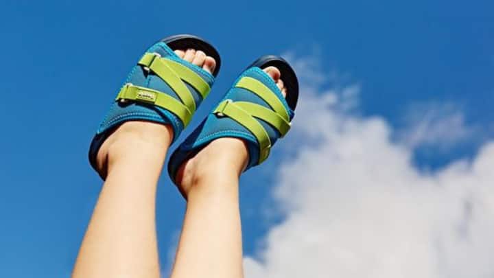 1. Slip-Resistant Footwear: Monsoon season often leads to slippery streets, and having shoes with good grip is essential to prevent accidents. Look for footwear made with rubber soles or textured outsoles that provide better traction on wet surfaces. Slip-resistant shoes such as waterproof sandals, rain boots, or sneakers designed for wet weather ensure both safety and style. (Image Source: Pinterest/blackwagon)