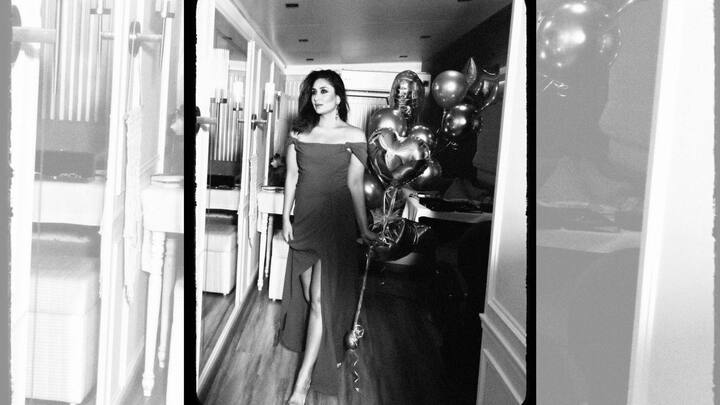 জন্মদিন স্পেশাল ছবিও পোস্ট করেন অভিনেত্রী করিনা কপূর খান। লাল স্লিট ড্রেসে নজর কাড়েন তিনি। দেখা গেল একগুচ্ছ বেলুনে সাজানো। শুভেচ্ছাবার্তায় ভরল তাঁর কমেন্ট বক্স।