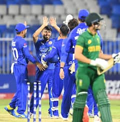 क्रिकेटविश्वात मोठी उलटफेर; दक्षिण अफ्रिकेला लोळवत अफगाणिस्तानने पुन्हा इतिहास रचला