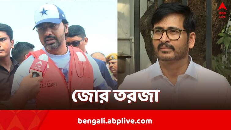 Ghatal Master Plan amid flood situation BJP leader Hiran Chatterjee takes dig at TMC MP Dev mentions RG Kar Case too Dev vs Hiran: 
