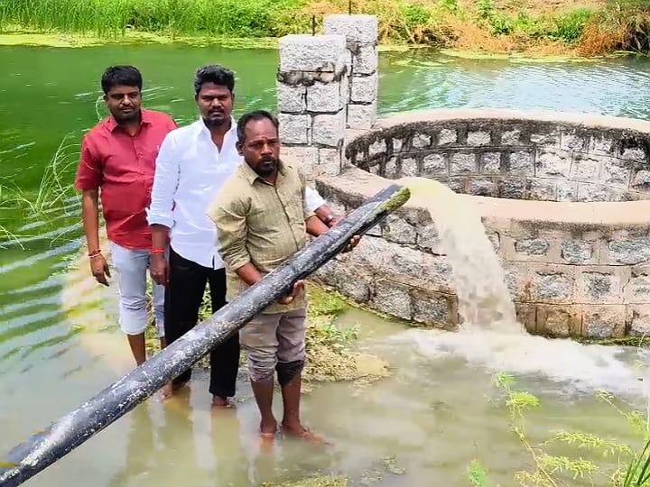 Karur gems company well water issue people want take action - TNN கரூர் அருகே தனியார் நிறுவனத்திலிருந்து வெளியேறும் கழிவு நீரால் நீர் ஆதாரங்கள் மாசு