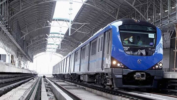 Chennai first driverless metro train Production has been successfully completed. சென்னையில் விரைவில் ஓட்டுநர் இல்லா மெட்ரோ ரயில்.. வந்தது செம்ம அப்டேட்!