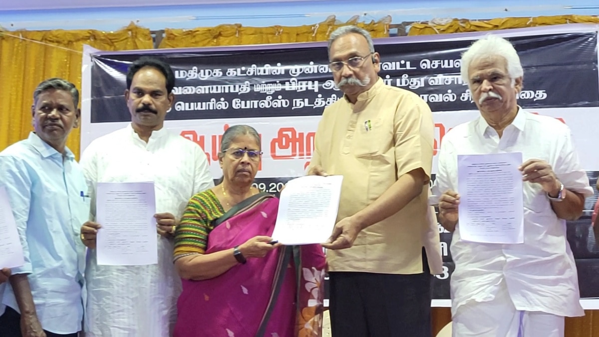 மதிமுக முன்னாள் மாவட்ட செயலாளர் போலீஸ் சித்திரவதைக்கு உள்ளானாரா ? பரபரப்பில் காஞ்சிபுரம்...