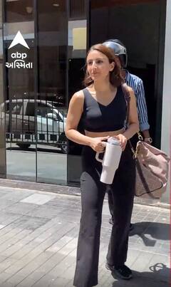 Soha Ali Khan| જીમ વેરમાં સોહા સ્પોટ થઈ કંઈક આ અંદાજમાં, ફોટોગ્રાફર્સે ક્લીક માટે કરી પડાપડી