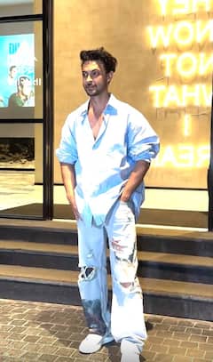 Aayush Sharma | Bollywood Updates | આયુષ શર્માના ફોટોઝ માટે ક્રેઝી થયા ફેન્સ, જુઓ શોર્ટ વીડિયોમાં