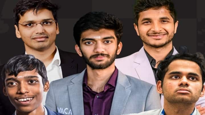 செஸ் ஒலிம்பியாட்.. தங்கம் வென்று அசத்திய இந்தியா! India wins the 45th FIDE Chess Olympiad India secures a tie in their match against Slovenia and clinches the gold செஸ் ஒலிம்பியாட்.. தங்கம் வென்று அசத்திய இந்தியா!