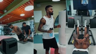 hardik pandya shares fitness video amid test return rumors showing 6 pack abs video