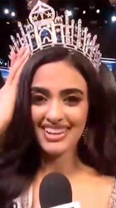 मिस यूनिवर्स इंडिया 2024 का खिताब जीतने के बाद रिया सिंघा | ABP Shorts