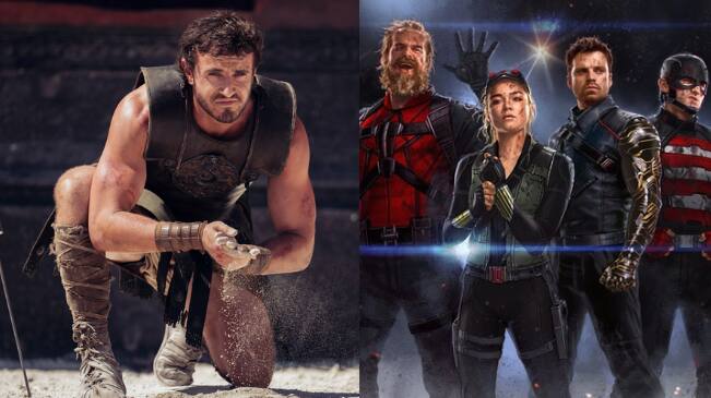 Gladiator 2 RED ONE to marvel Thunderbolts new hollywood movies trailer out know release date cast एक के बाद एक आए 3 बड़ी हॉलीवुड फिल्मों के ट्रेलर, देखने के लिए बढ़ रही बेसब्री, तो जान लीजिए सबकी रिलीज डेट