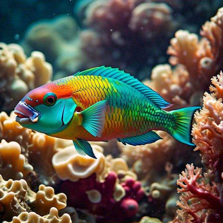 ਜਾਣਕਾਰੀ ਅਨੁਸਾਰ ਤੋਤੇ ਮੱਛੀ ਦਾ ਮੁੱਖ ਭੋਜਨ ਕੋਰਲ ਹੈ ਅਤੇ ਇਸ 'ਤੇ ਜਮ੍ਹਾ ਐਲਗੀ ਜਾਂ ਮੌਸ। ਇਸ ਨੂੰ ਖਾਣ ਲਈ ਉਹ ਆਪਣੇ ਮਜ਼ਬੂਤ ਦੰਦਾਂ ਦੀ ਵਰਤੋਂ ਕਰਦੇ ਹਨ।