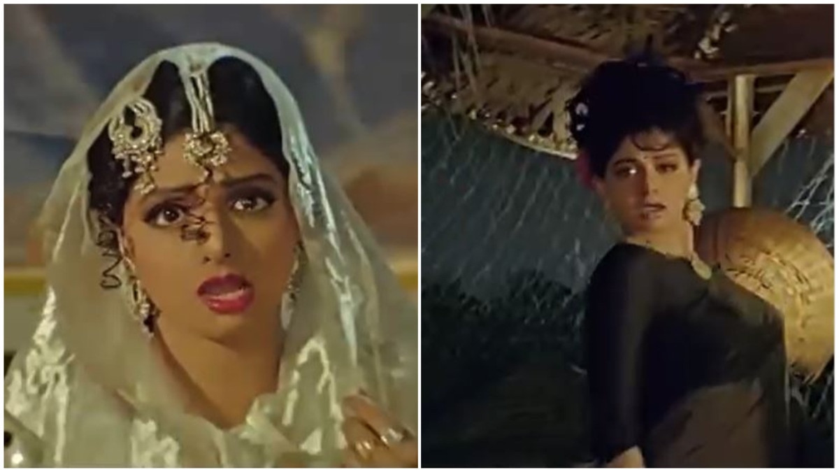 Watch Sridevi's Ode To Bollywood's Leading Ladies In A Song From Her Film