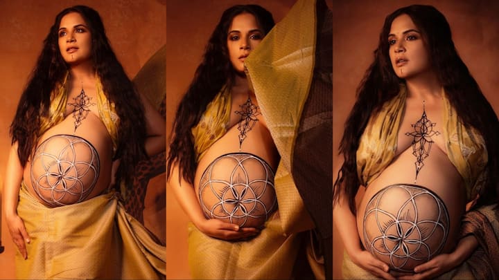 Richa Chadha Glamorous Maternity Photoshoot Viral Photos: बॉलीवुड एक्ट्रेस ऋचा चड्ढा ने हाल ही में अपनी कुछ बेहद ग्लैमरस तस्वीरें सोशल मीडिया पर शेयर की हैं.