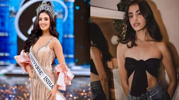 Miss Universe India 2024: રિયા સિંઘાએ મિસ યુનિવર્સ ઈન્ડિયાનો તાજ જીત્યો હતો. તેની તસવીરો સોશિયલ મીડિયા પર વાયરલ થઈ રહી છે.