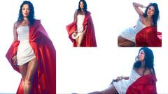 व्हाइट ऑफ शोल्डर ड्रेस पहन शहनाज गिल ने गिराई हुस्न की बिजलियां, कैमरे के सामने दिए ऐसे-ऐसे पोज