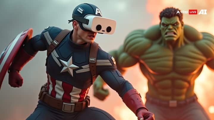 Captain America, the ultimate super soldier, is sure to use VR glasses to get an edge over enemies during a fight, even a face-off with the Hulk.